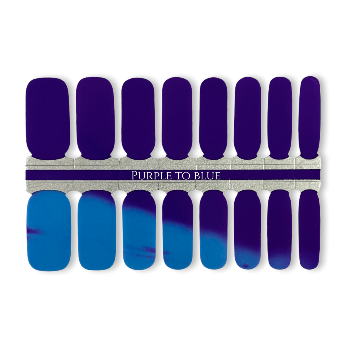 PURPLE TO BLUE