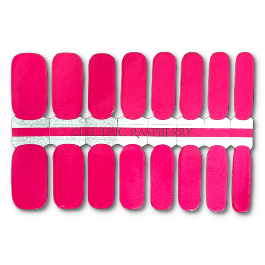 16 Real nail polish strips also called nail wraps or nail stickers. Solid metallic fleck color.