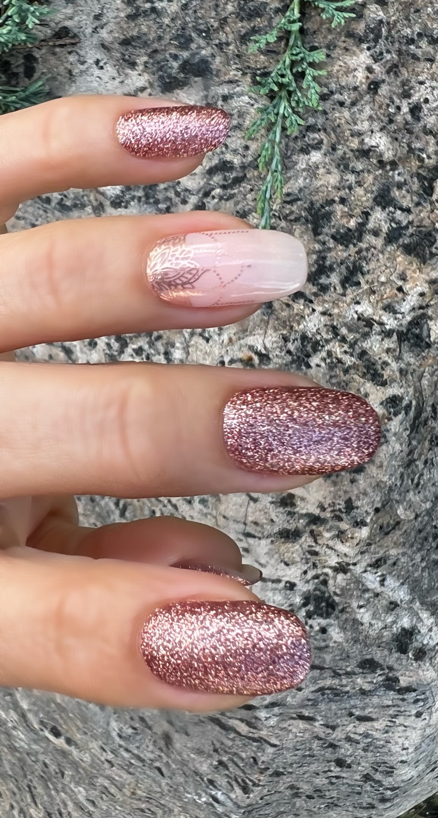 ROSE GOLD SPARKLE